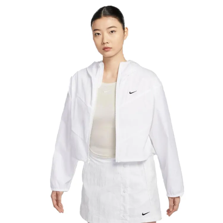 NIKE耐克女子AS W NSW NK WR WVN LTWT HDED连帽外套HJ1183-100