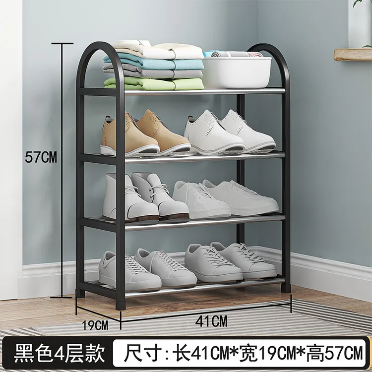 【新疆包邮】简易款多层钢管鞋架学生宿舍小鞋架鞋柜儿童鞋架收纳架
