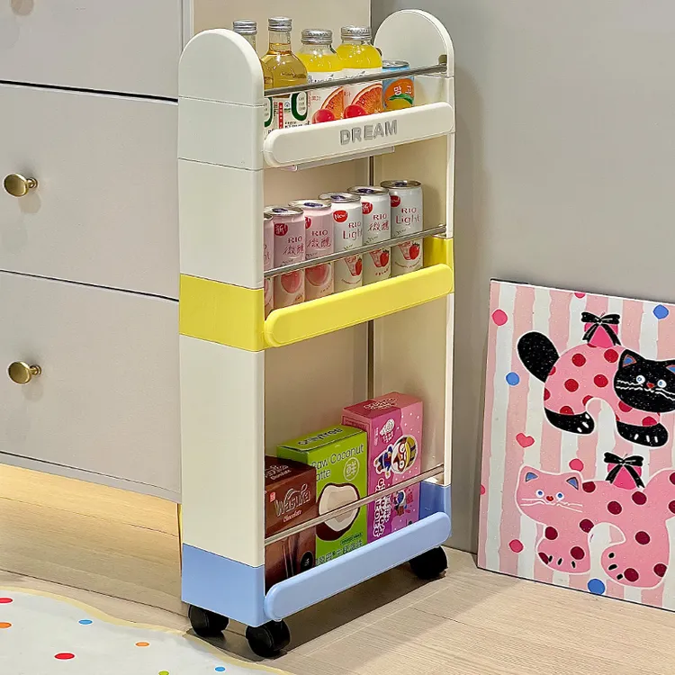 浴室落地多层置物架卫生间多功能置物收纳架厨房多功能收纳小推车