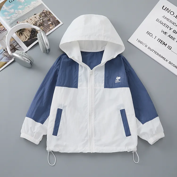 【1号楼奥莱粉丝专享】儿童防晒衣2025夏季新款连帽防晒服