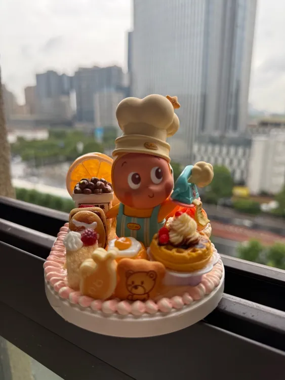 星星人大厨小天手机支架diy可爱神器创意懒人ins手机座ai卡通办公