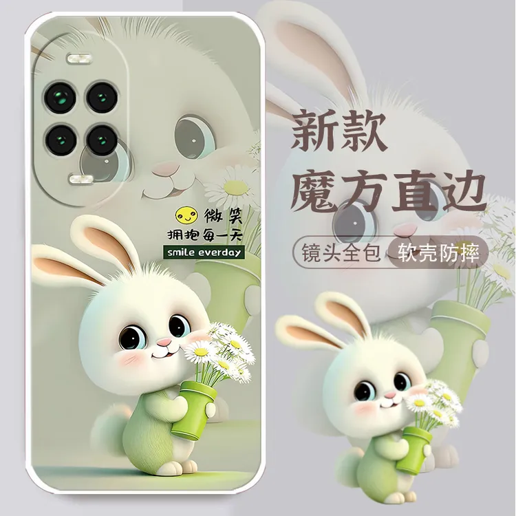 华为Nova13Pro手机壳MIS-AL00卡通兔硅胶防摔软壳全包边男网红女