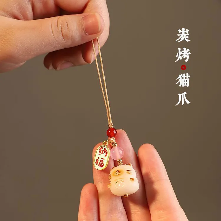 猫咪主题 祈福 手机挂件