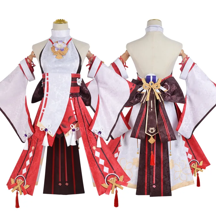 原神cos服八重神子cosplay服装女雷电将军御姐少女动漫COS服全套