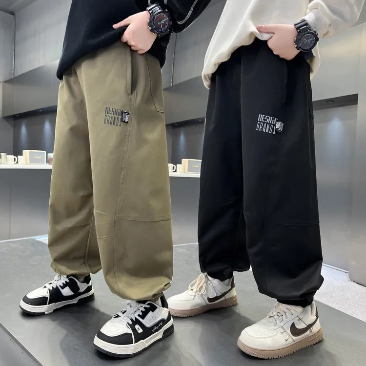 裤子休闲春秋男童中大童