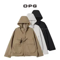O.P.G【可拆卸真两件小众设计师潮牌夹克】情侣宽松百搭外套88251