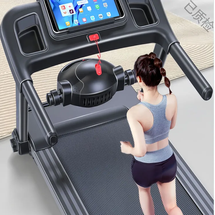 海斯曼跑步机家用成人家庭室内运动新款加宽节能健身运动器材