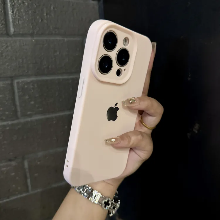 超薄磨砂硅胶适用于iPhone16promax手机壳苹果1513全包防摔保护