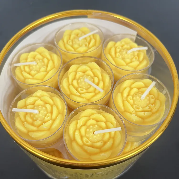 莲花环保无烟家用酥油灯灯蜡烛燃烧时长4小时28粒1盒
