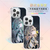薇尔莉特适用苹果华为vivo一加iPhone小米红米二次元极光金手机壳