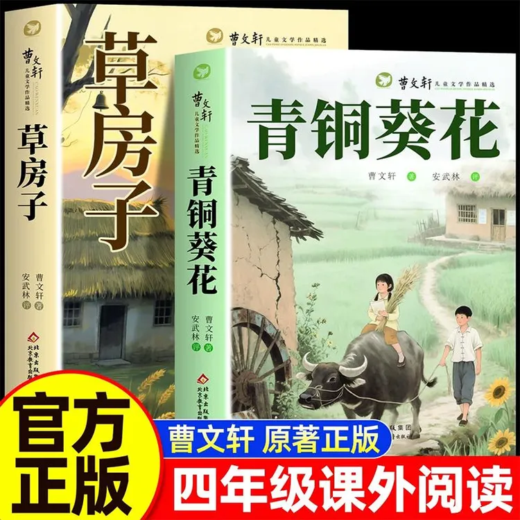 曹文轩儿童文学作品青铜葵花草房子宝葫芦的秘密小英雄雨来四年级