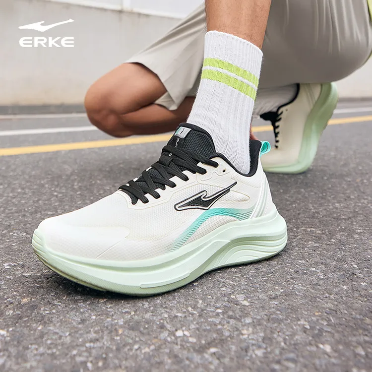 【体考体测】鸿星尔克云逐-春夏版丨情侣跑鞋舒适轻便缓震慢跑鞋