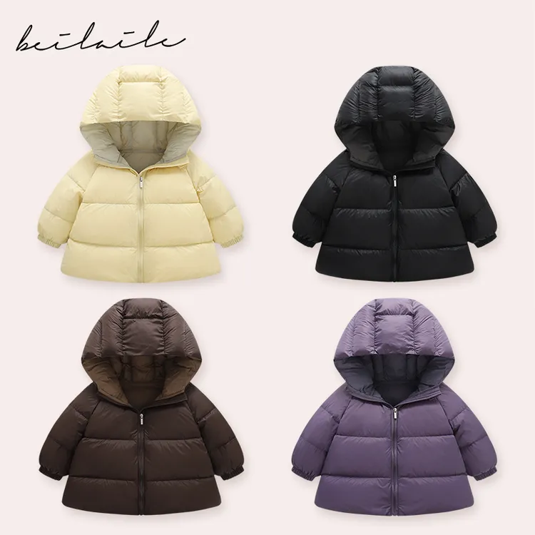 【三防加厚羽绒 】婴儿童衣服宝宝羽绒外套白鸭绒厚H26