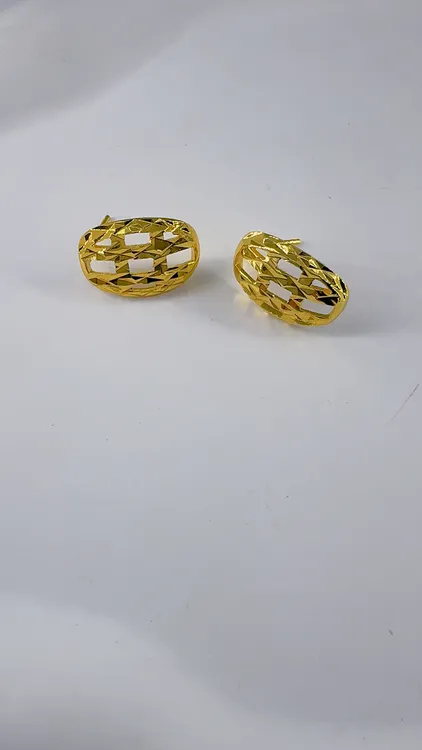 铜合金仿水晶耳饰 新款耳环002  不掉色