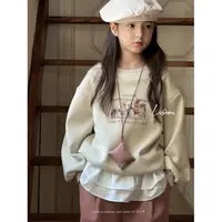 625063-LISTEN-轻法复古螺纹领卫衣