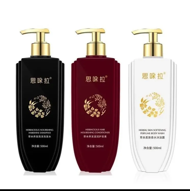 思哚拉何首乌润护养发洗发水营养修护护发素