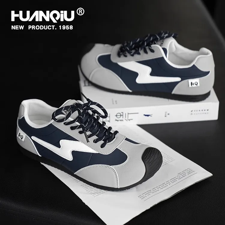 环球原创闪电设计德训鞋男2025新款夏季小众休闲板鞋运动鞋子男鞋