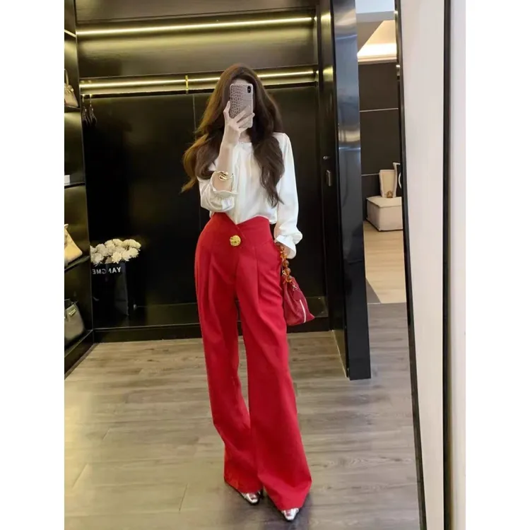 2025年春季白色衬衫女新款收腰显瘦休闲气质设计感小众时尚上衣潮