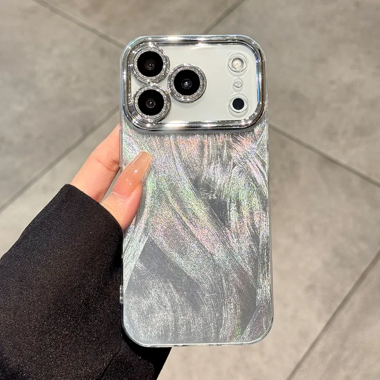 适用苹果17promax手机壳新款iphone17闪粉镜头膜16高级感15硅胶14