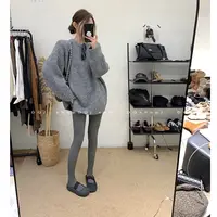 【 陷入温柔】 毛绒感大毛衣