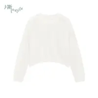 片断T恤女秋季新款长袖宽松通勤慵懒风小个子休闲短上衣