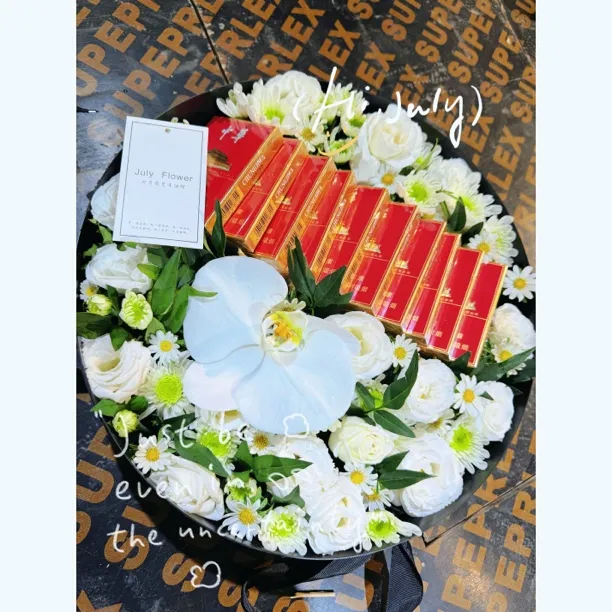 情人节DIY玫瑰花礼盒混搭材料款送男友老公父亲生日包装套盒