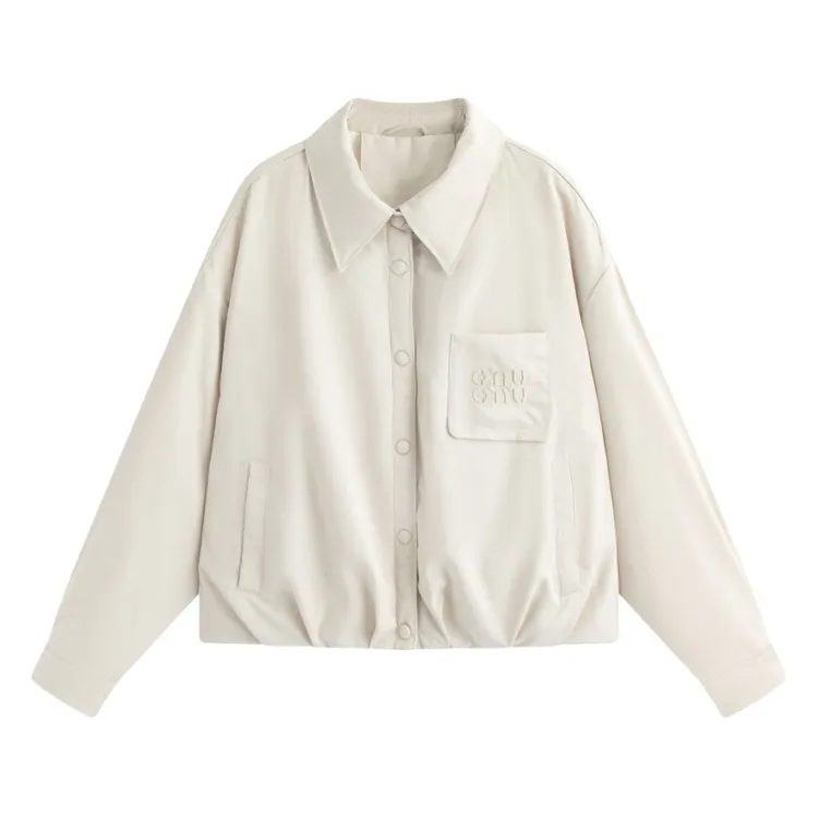 【宿慕SUMU】定制冬季新款显瘦字母90鹅绒韩系羽绒服25070