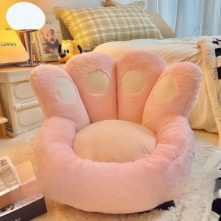 猫爪坐垫榻榻米蒲团卧室家飘窗床边宿舍学生地垫懒人沙发卧室小型