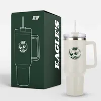 鹰牌咖啡茶花旗参茶固体饮料专用赠品运动型保温吸管杯（DB）