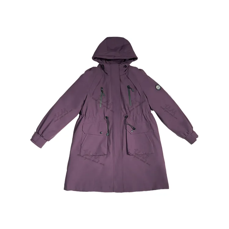 【U.M】兔毛皮草保暖派克獭兔+羽绒内胆可拆卸新国标90白鸭绒