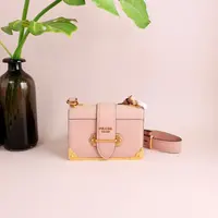 95新 Prada/普拉达 盒子包/单肩包/0155