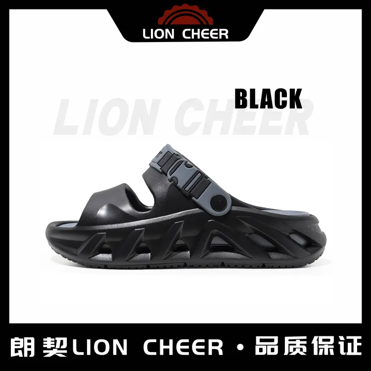 【潮拖】洞洞鞋鞋男鞋平跟沙滩防滑夏季耐磨凉拖鞋外穿休闲户外