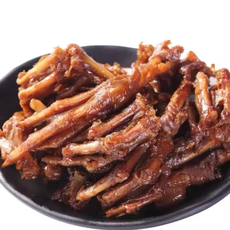 麻田岗酱香鸭爪50g/包即食微辣卤味零食好吃解馋湖南特产常德美食