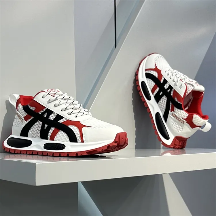 意式『DMXUXM』轻松搭配~匠心制作~厚底运动休闲防滑耐磨老爹鞋男潮