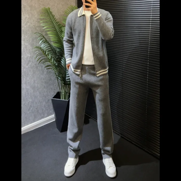 LP慵懒老钱风·绵羊毛休闲套装‖25早秋新款·轻奢系列DL