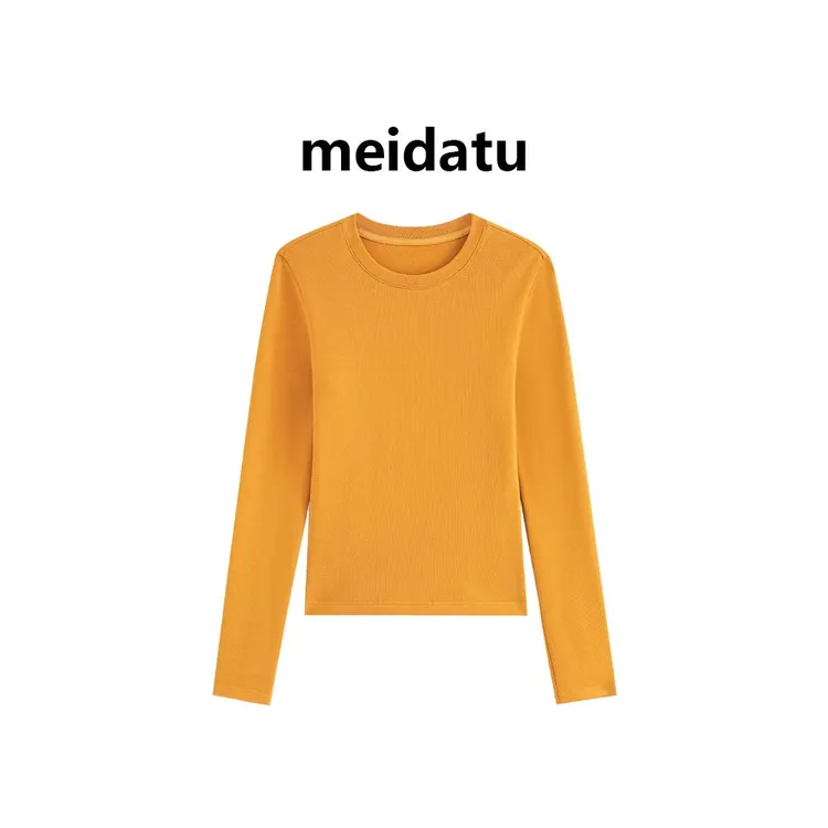 美哒兔（随性时光）经典百搭圆领打底衫（小个子版）CK2948-5