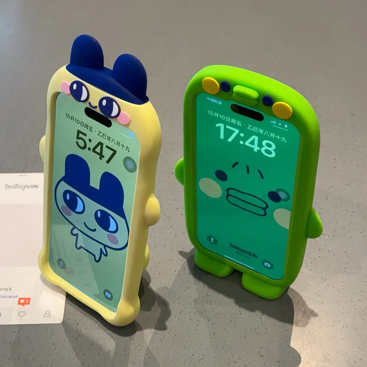 欧克里里麻美吉咕叽适用苹果17/16promax手机壳15/14立体硅胶13软