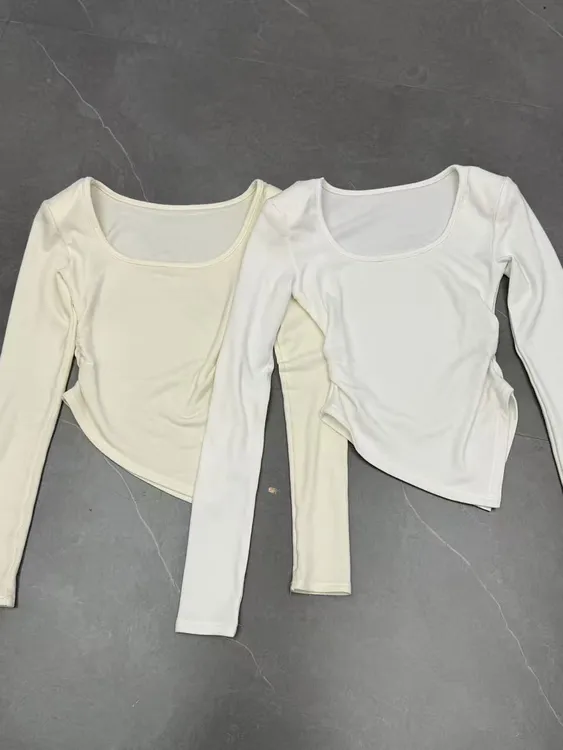 悠悠 新款洋气百搭不规则显瘦小上衣T桖