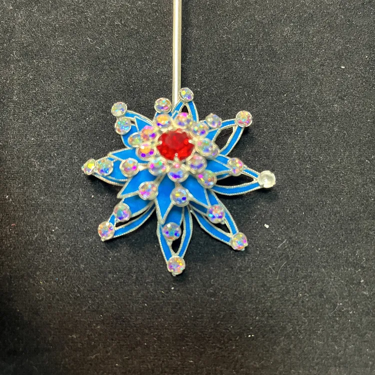 戏曲头面点绸大泡子