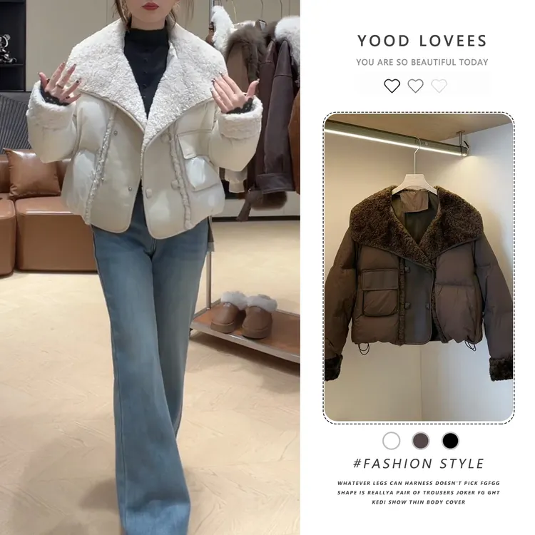 2025冬季新款韩版宽松显瘦百搭加厚加棉保暖棉服女短款面包服外套