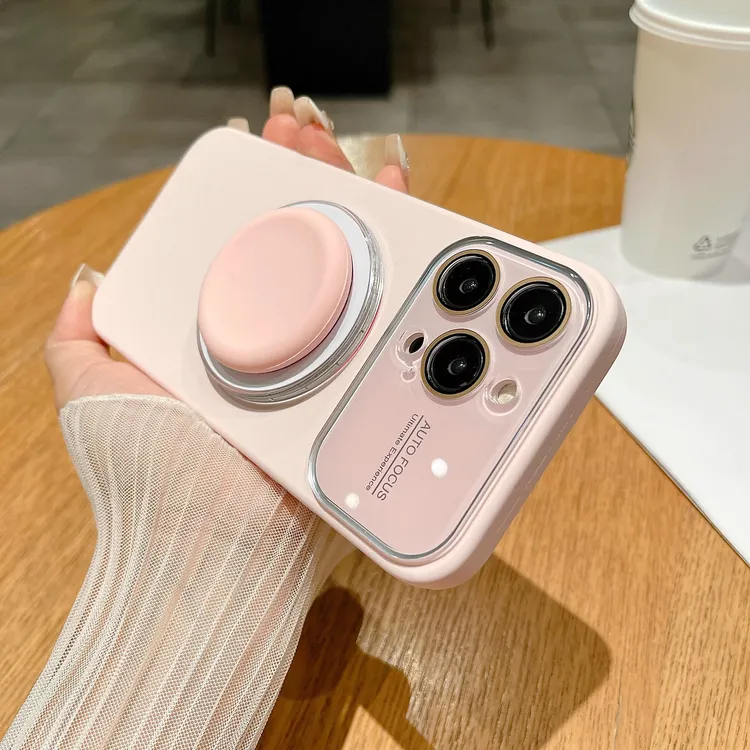 大视窗液态硅胶适用苹果16promax手机壳磁吸支架iphone15/14软13