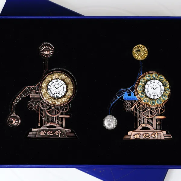 海鸥表博物馆世纪钟冰箱贴套装文创立体旋转纪念品