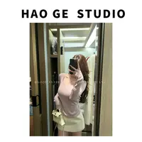 浩哥严选●撩心曲线HGQ5ZZS4054A针织衫预
