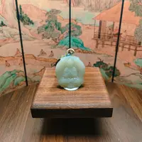 H和田玉观音吊坠0425