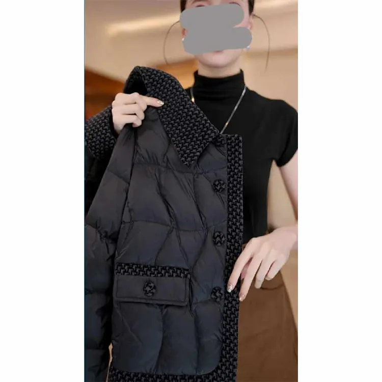 2025新款气质小香风高级感棉服外穿通勤百搭女装休闲时尚外套