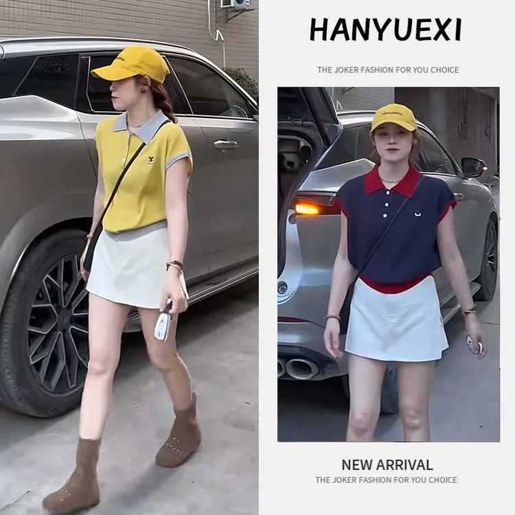 夏季一整套女装2025新款韩版遮肚显瘦减龄气质短袖上衣短裤两件套