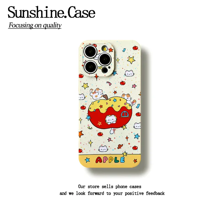 苹果房子菲林软壳适用苹果oppo华为vivo小米荣耀创意手机壳防摔