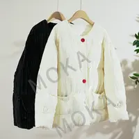 新中式盘扣色织提花国风禅意女士外套（241618）