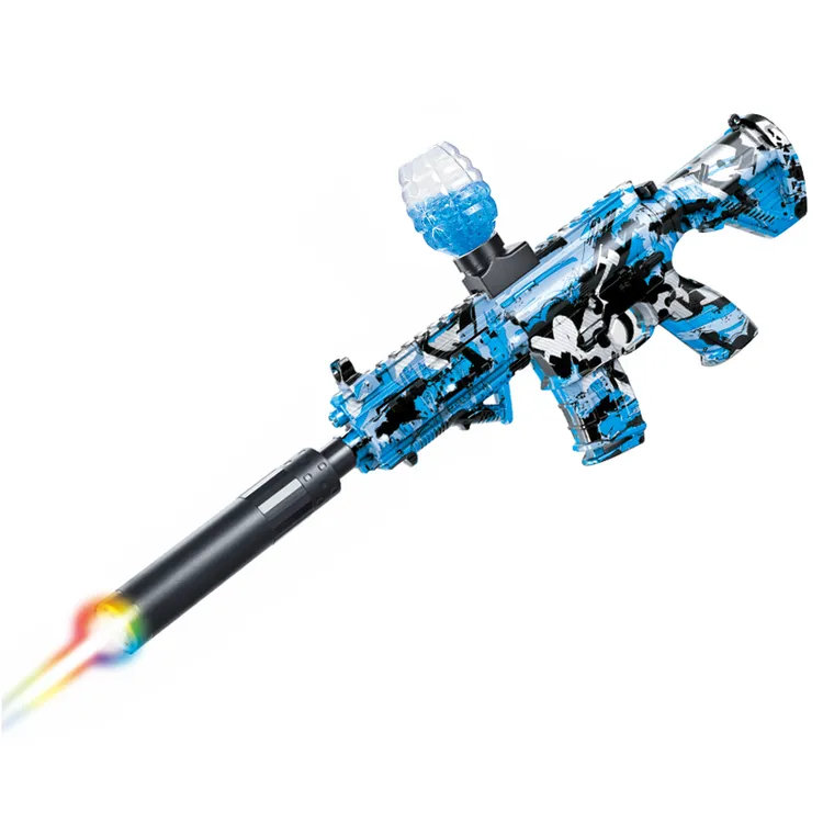 电动连发飞溅玩具软弹抢手自一体3-9男孩礼物