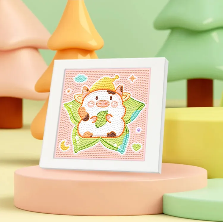 2025原创设计水果十二生肖钻石画DIY创意生肖贴贴画套装